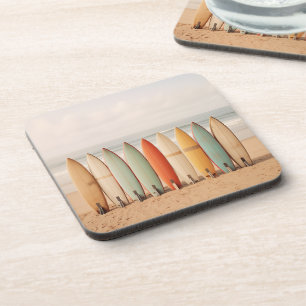 Vintage Surf Boards Coaster