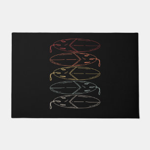 Vintage Surfboard Doormat