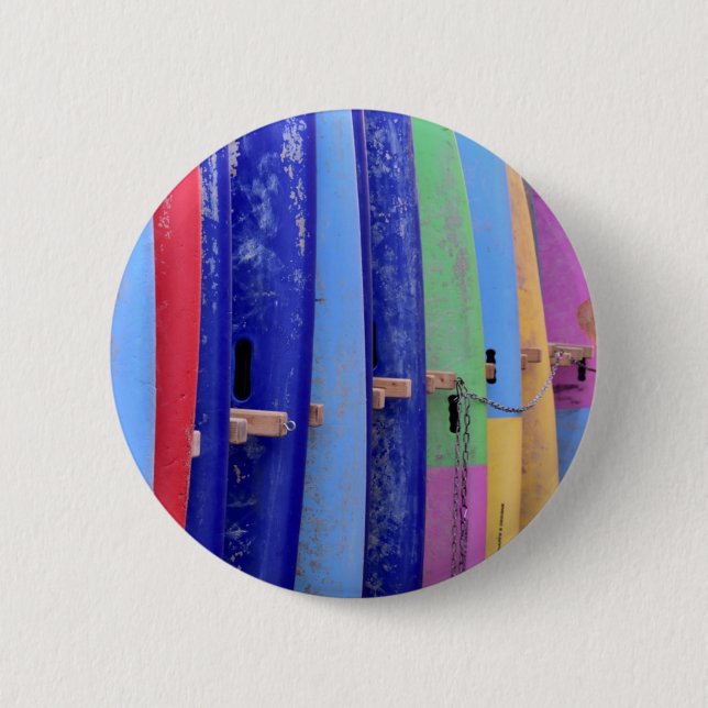 Vintage Surfboards 2 Inch Round Button (Front)