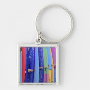 Vintage Surfboards Keychain