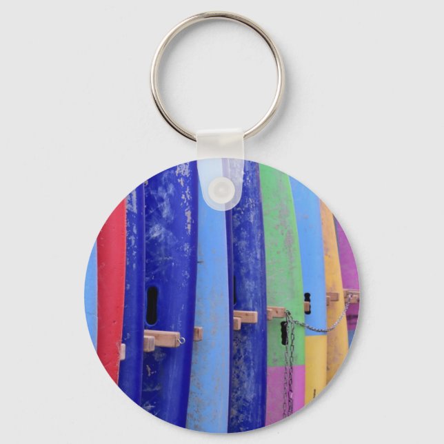 Vintage Surfboards Keychain (Front)