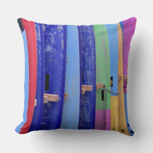 Vintage Surfboards Throw Pillow
