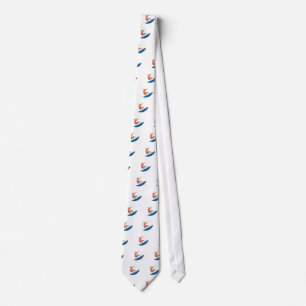 Vintage Surfer Retro Tie