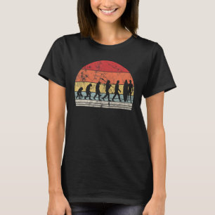 Vintage Surfing Retro Evolution Cool For Men Women T-Shirt