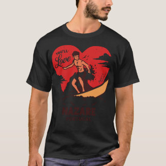 Vintage Surfing Youll Love Nazare Portugal Retro S T-Shirt