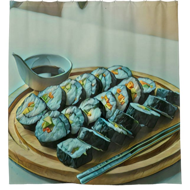 Vintage Sushi Artwork (Front)