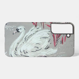 Vintage Swan Samsung Galaxy Case