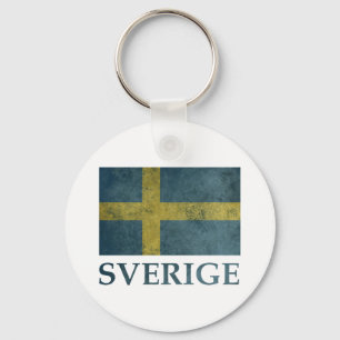 Vintage Sweden Keychain
