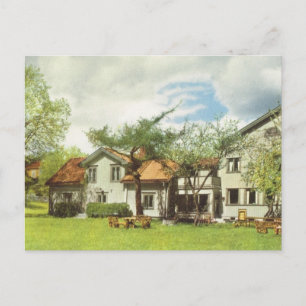 Vintage Sweden, Youth Hostel, Sigtuna Postcard