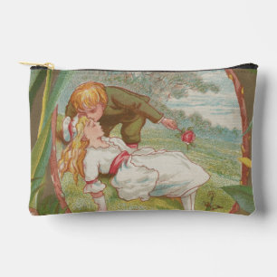 Vintage Sweet innocent Valentine, Kate Greenway Accessory Pouch