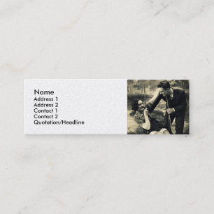 Vintage Swing Calling Card