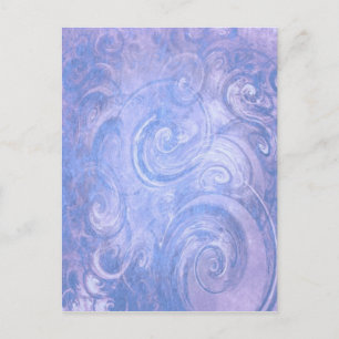 Vintage Swirls Postcard