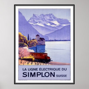 Vintage Switzerland - Poster