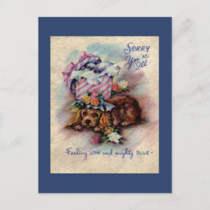 Vintage Sympathy Postcard