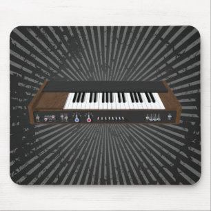 Vintage Synthesizer: 3D Model: Mousepad