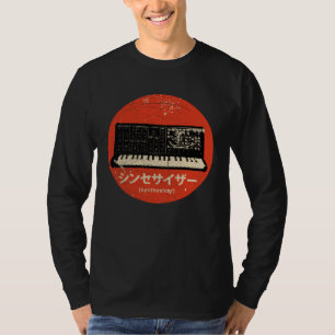 Vintage Synthesizer Analogue Japanese Retro Synth T-Shirt