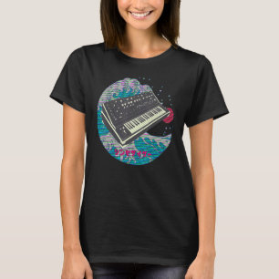 Vintage Synthesizer Analogue Japanese Synth T-Shirt