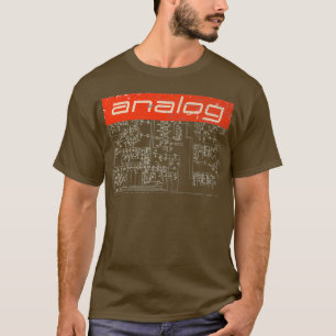 Vintage Synthesizer Analogue Synth Techno Producer T-Shirt
