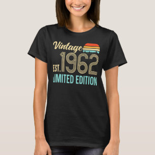 Vintage T Shirts Established In 1962 Limited Editi