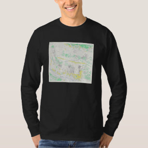 Vintage Tachikawa Japan Map 1945 T-Shirt