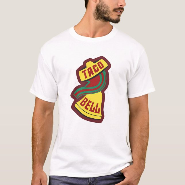 Vintage Taco Bell Logo - retro tacos T-Shirt (Front)