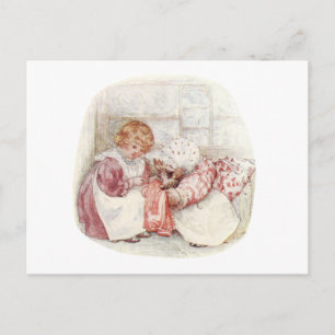 Vintage Tale of Mrs Tiggy Winkle Postcard