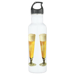 Vintage Tall Frosty Draught Beer, Alcohol Beverage 710 Ml Water Bottle