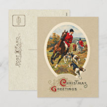 Vintage Tally-Ho Traditional English Fox Hunt