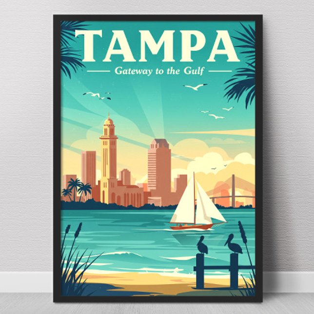 Vintage Tampa Poster (Creator Uploaded)