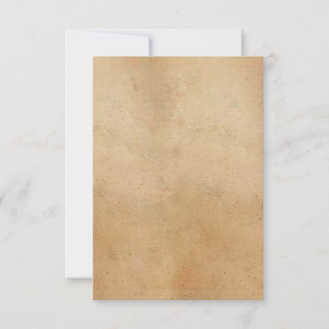 Vintage Tan Grunge Antique Parchment Paper (Front)