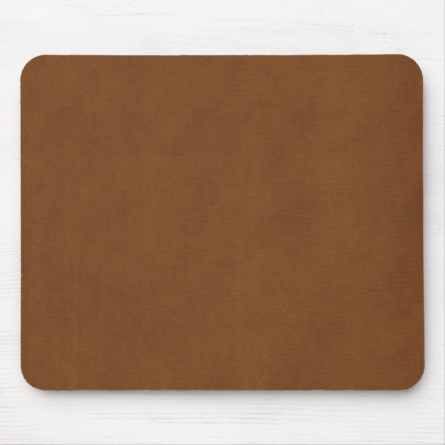Vintage Tanned Leather Brown Parchment Template Mouse Pad (Front)
