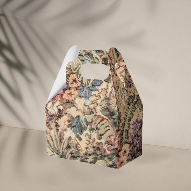 Vintage Tapestry Favour Box Flowers (Creator Uploaded)