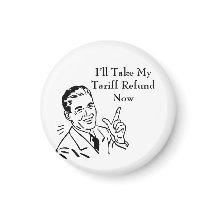 Vintage Tariff Refund Check