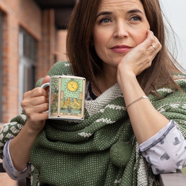 Vintage Tarot Cards Sun Moon Stars  Coffee Mug (Creator Uploaded)