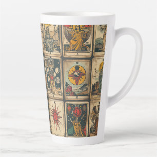 Vintage Tarot Latte Mug