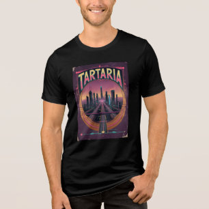 Vintage Tartaria Conspiracy Theory Tri-Blend Shirt