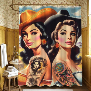 Vintage Tattooed Cowgirls