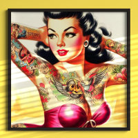 Vintage Tattooed Pinup