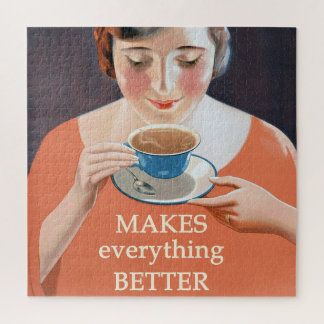 Vintage Tea Advertisement - Makes Better Jigsaw Puzzle