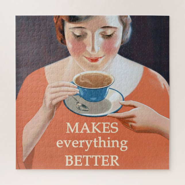 Vintage Tea Advertisement - Makes Better Jigsaw Puzzle (Vertical)