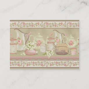 Vintage Tea Business Card