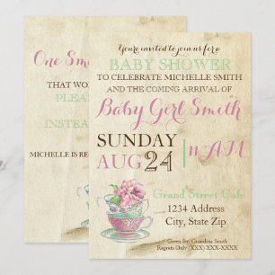 Vintage Tea Invitation
