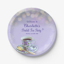 Vintage Tea Party Bridal Shower Lavender