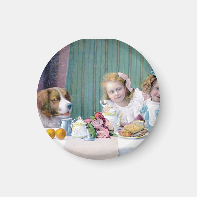 Vintage Tea Party  Magnet (Front)