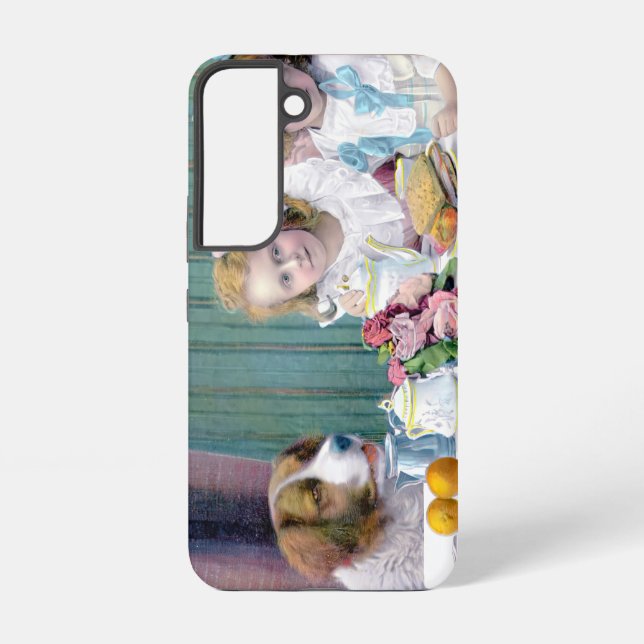 Vintage Tea Party  Samsung Galaxy S22 Case (Back)