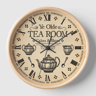 Vintage Tea Room Clock