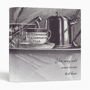 Vintage Tea Tray Binder