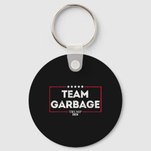 Vintage Team Garbyge For Trump 2025 Keychain