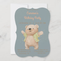 Vintage Teddy Bear Birthday