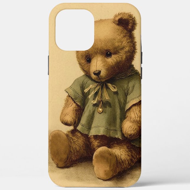 Vintage Teddy Bear iPhone / coque ipad (Verso)